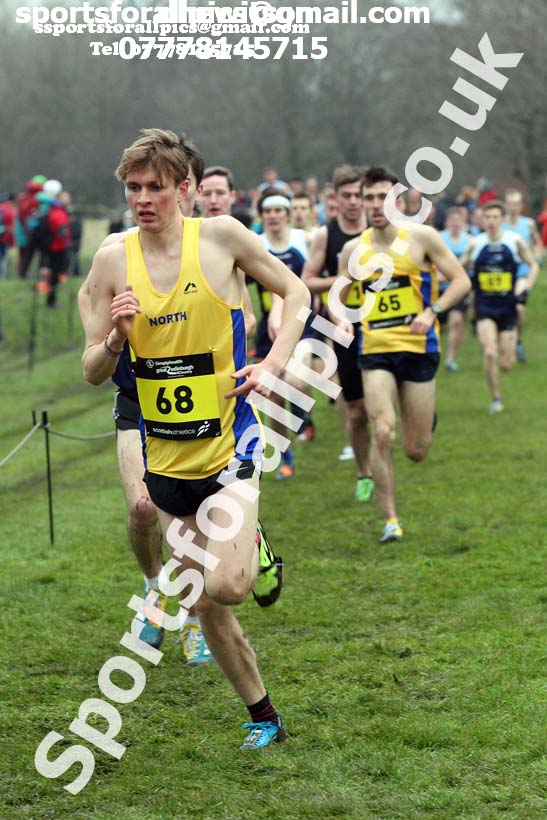 Inter District senior men and juniors, 2018 Simplyhealth Great Edinburgh International XCountry. Photo: David T. Hewitson/Sports for All Pics